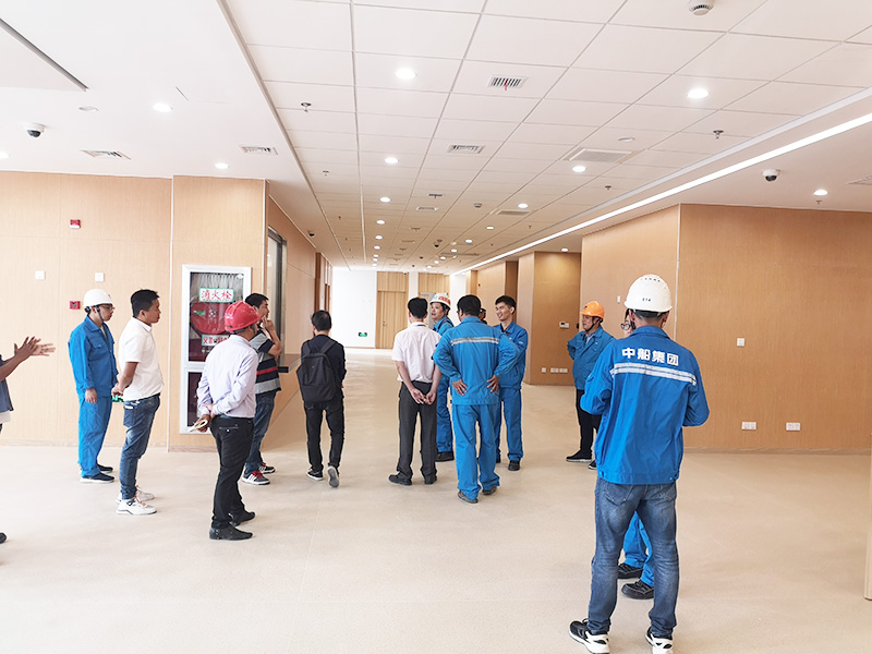 江南造船集团职工医院一期项目中央空调安装