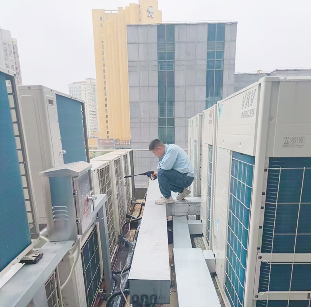 中央空调外机清洗